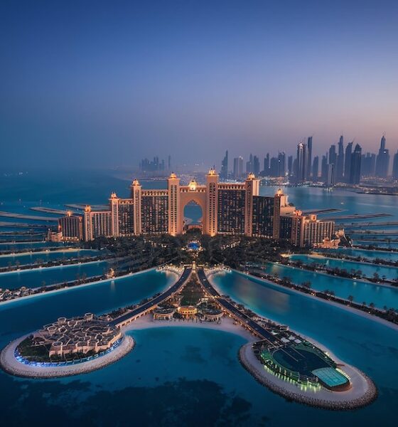 Dubai Marina skyline at sunset representing opportunities for Golden Visa holders and residents in the UAE