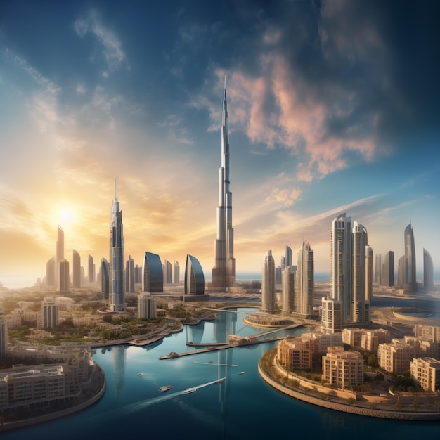 Stunning Dubai Marina skyline showcasing luxury residential towers representing Dubai real estate investment opportunities